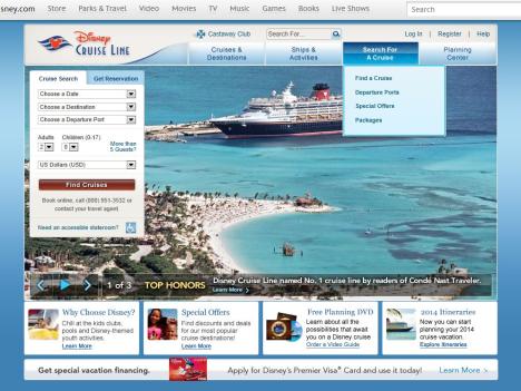 disney cruise line florida address